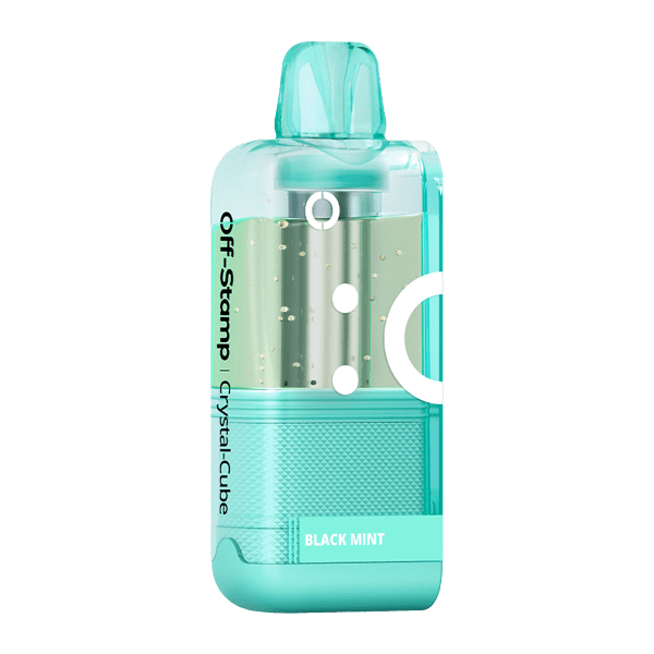 Black Mint Off Stamp X-Cube Disposable Crystal