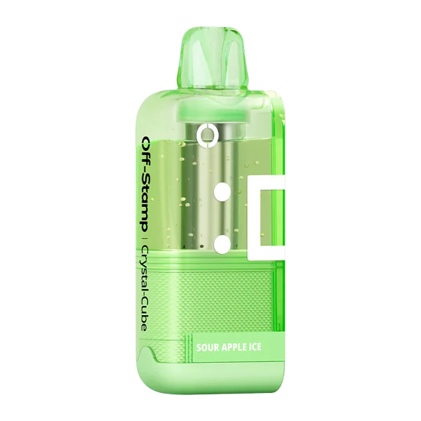 Sour Apple Ice Off Stamp X-Cube Disposable Crystal