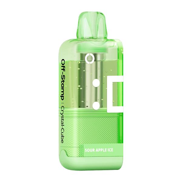 Sour Apple Ice Off Stamp X-Cube Disposable Crystal